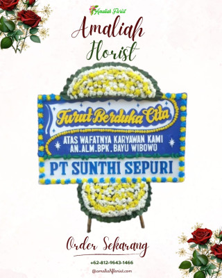 Papan Bunga Duka di Kai